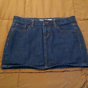 Old Navy mini skirt in dark indigo size 4